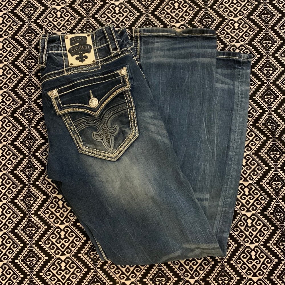 Mens rock revival jeans 30/30s